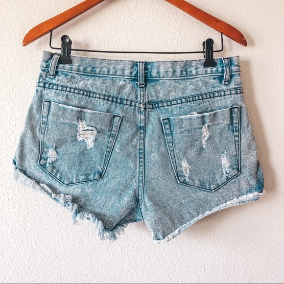 Tobi Distressed Jean Shorts - Picture 5 of 5
